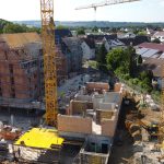 Baustelle des Neubauprojekts Alte Schreinerei