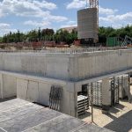 Baustelle Neubauprojekt Wohnen im Park Langenau