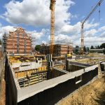 Baustelle des Neubauprojekts Alte Schreinerei