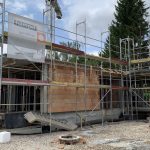 Baustelle Neubauprojekt Wohnen im Park Langenau