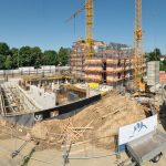 Baustelle des Neubauprojekts Alte Schreinerei