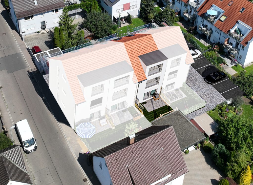 Hirn Immobilien GmbH - Immobilienangebot - Neu-Ulm / Pfuhl - Häuser - NEUBAU - MODERNES REIHENMITTELHAUS IN PFUHL - Haus 2