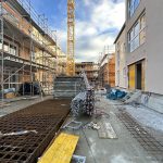 Baustelle des Neubauprojekts Alte Schreinerei