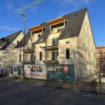 Außenansicht des Neubauprojekts Alte Schreinerei - Hirn Immobilien - Ihr Immobilienmakler für Ulm