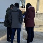 Besichtigung der Baustelle