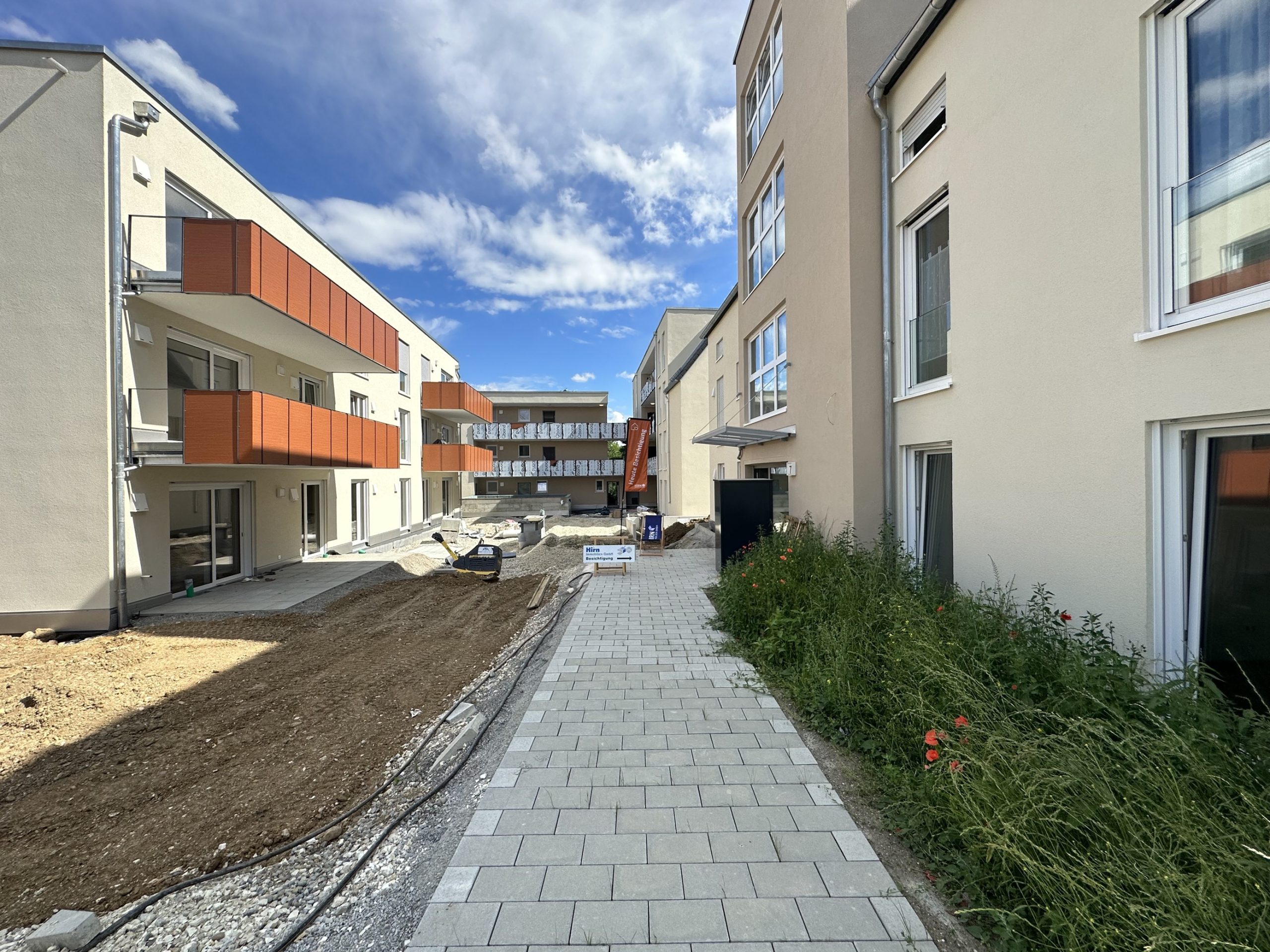 Neubauprojekt Alte Schreinerei - Juli 2024 Bild 5 - Hirn Immobilien