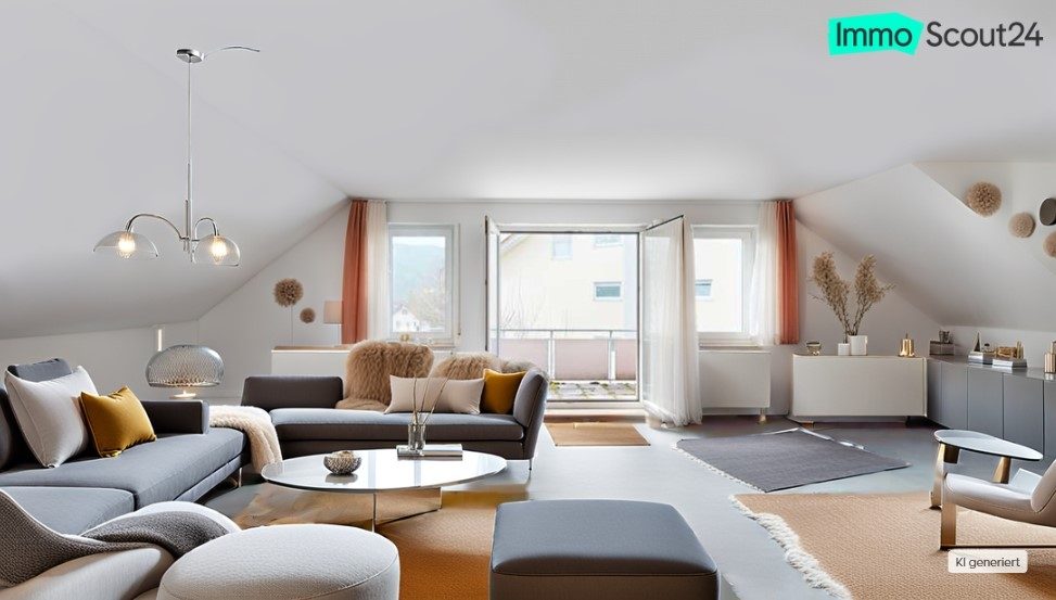 Hirn Immobilien GmbH - Immobilienangebot - Schelklingen - Wohnungen - Großzügige 3-Zimmer-Dachgeschosswohnung  in Schelklingen