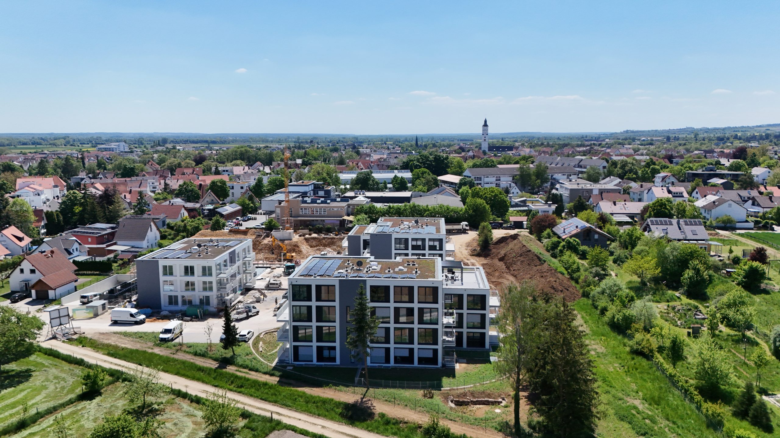 Neubauprojekt "Wohnen im Park" - Juni 2025