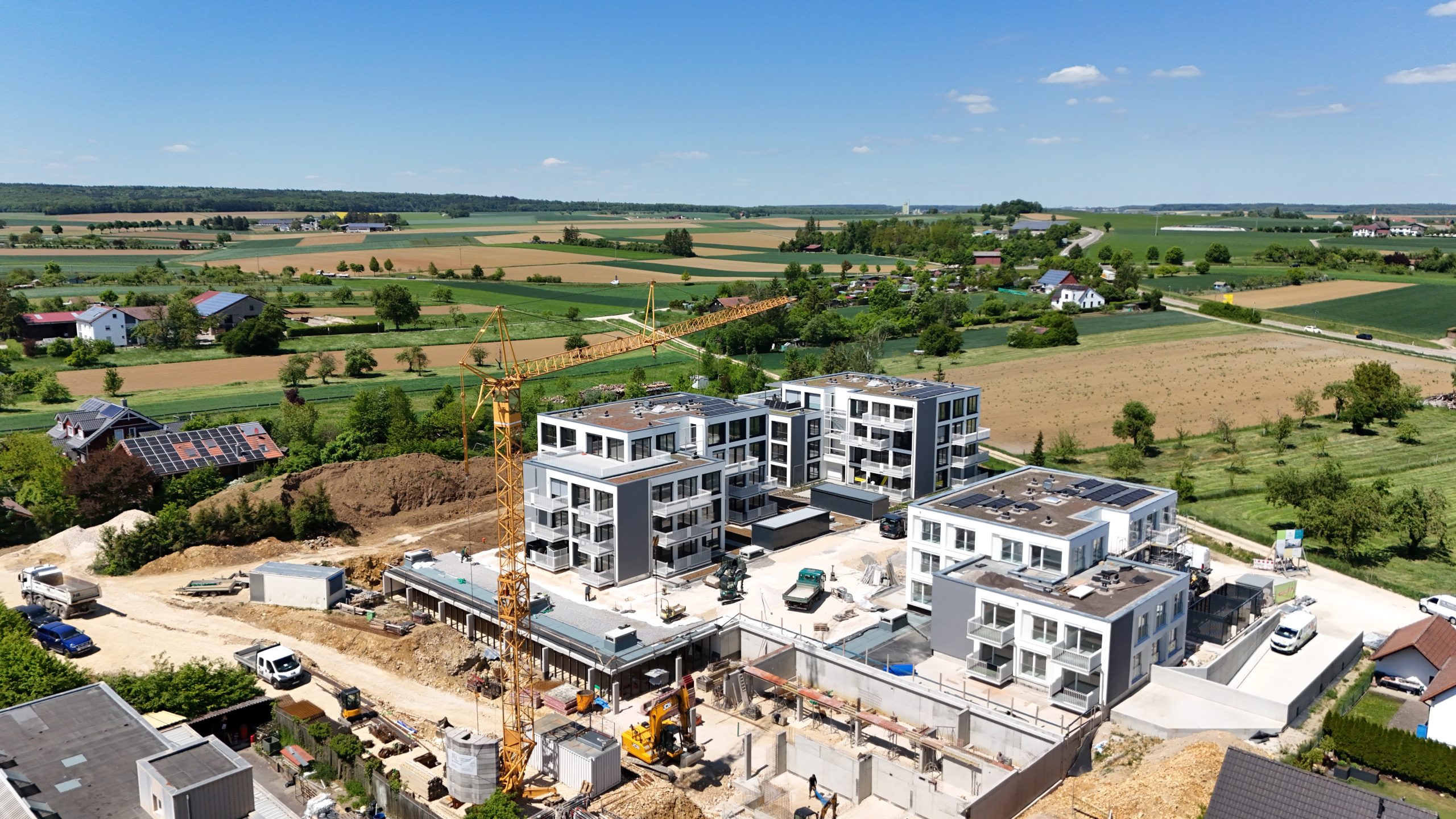 Neubauprojekt "Wohnen im Park" - Juni 2025