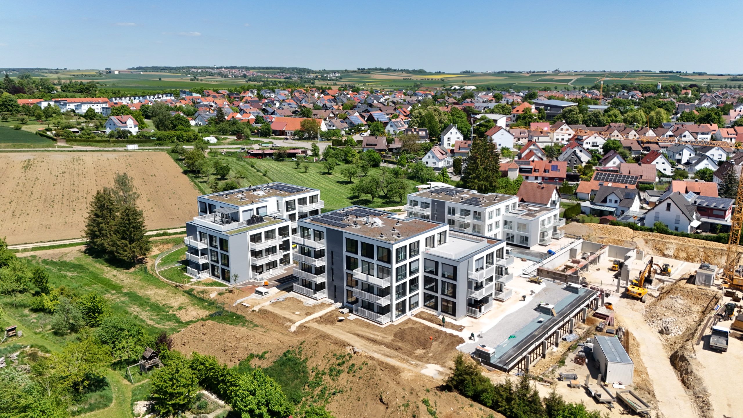 Neubauprojekt "Wohnen im Park" - Juni 2025