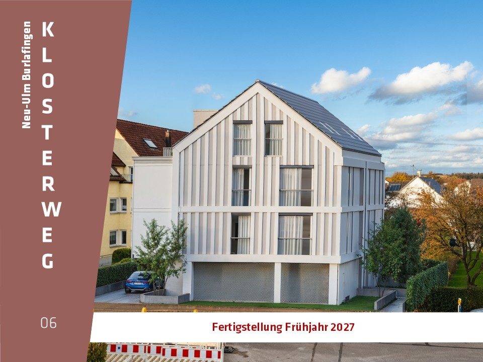 Hirn Immobilien GmbH - Immobilienangebot - Neu-Ulm / Burlafingen - Wohnungen - 3-ZIMMER ETW IM 2. OG MIT LOGGIA | WOHNEN IM KLOSTERWEG IN BURLAFINGEN