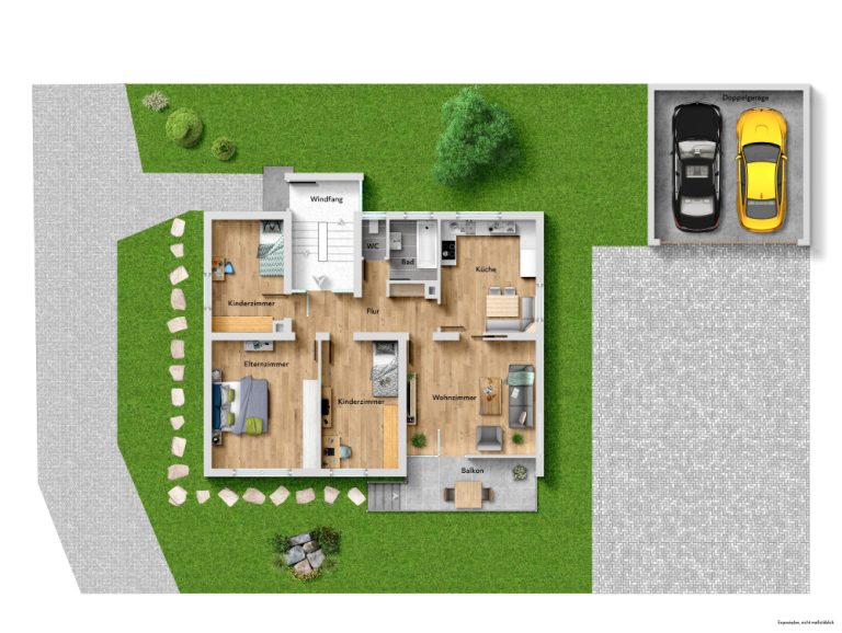 Hirn Immobilien GmbH - Immobilienangebot - Achstetten / Stetten - Häuser - Zweifamilienhaus in Achstetten – Vollvermietete Kapitalanlage mit 2 Wohneinheiten