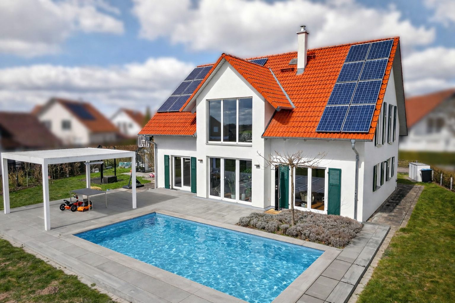 Hirn Immobilien GmbH - Immobilienangebot - Bibertal - Häuser - Exklusives Wohnen in Bibertal – Hochwertiges Einfamilienhaus mit Stil