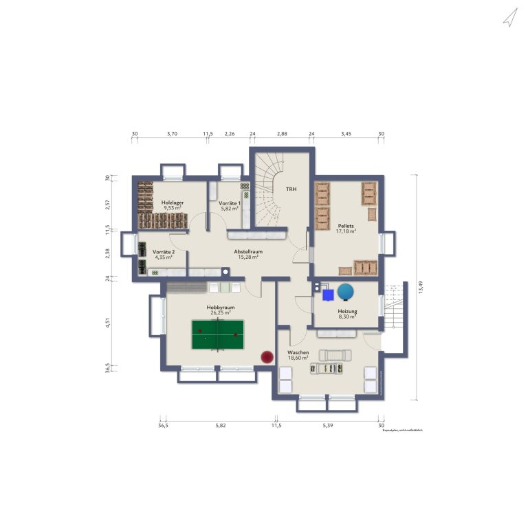 Hirn Immobilien GmbH - Immobilienangebot - Langenau - Häuser - Zentral wohnen, ruhig leben – großzügiges Zweifamilienhaus in Langenau