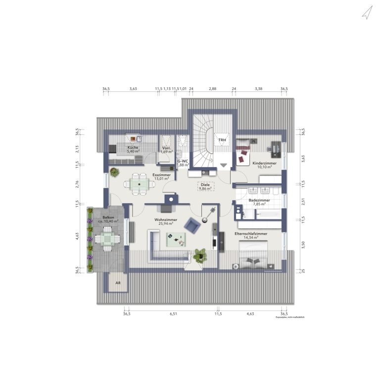 Hirn Immobilien GmbH - Immobilienangebot - Langenau - Häuser - Zentral wohnen, ruhig leben – großzügiges Zweifamilienhaus in Langenau