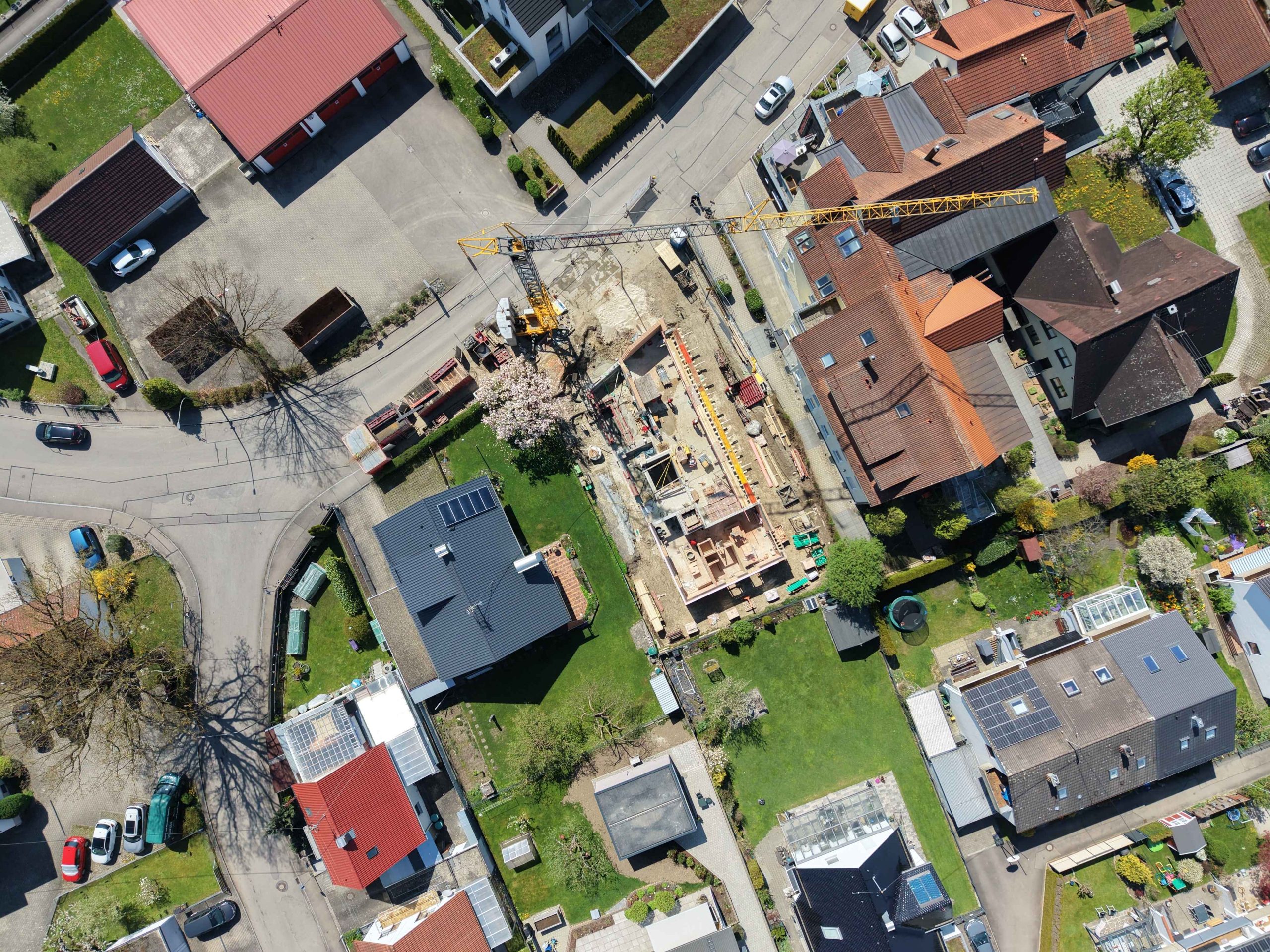 KLOSTERWEG - Neu-Ulm Burlafingen - Neubauprojekt Hirn Immobilien GmbH Ulm – Baustellenfotos April 2026