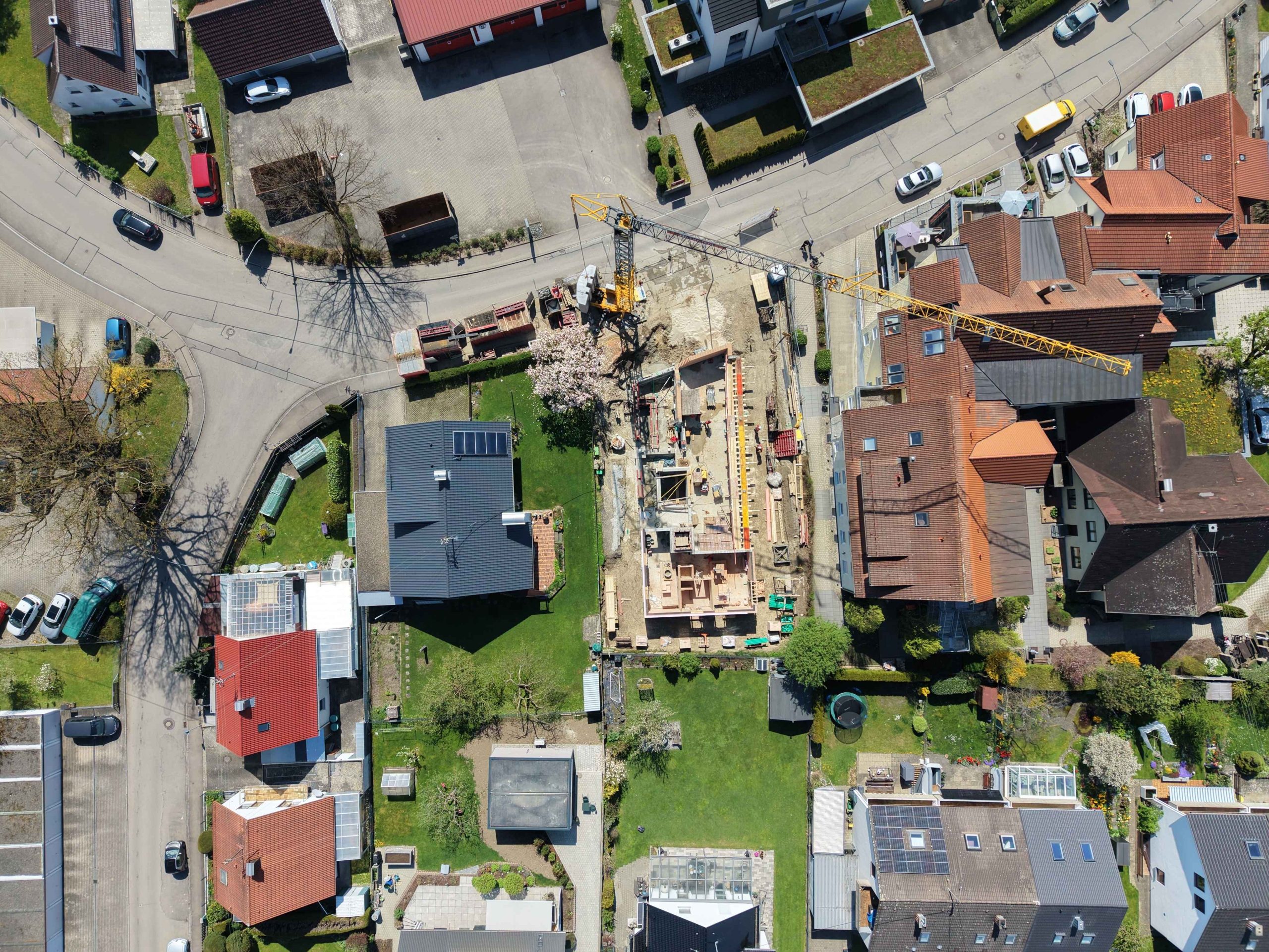 KLOSTERWEG - Neu-Ulm Burlafingen - Neubauprojekt Hirn Immobilien GmbH Ulm – Baustellenfotos April 2026