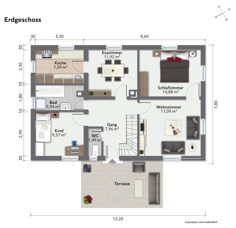 Hirn Immobilien GmbH - Immobilienangebot - Blaustein / Arnegg - Häuser - Wohnen zwischen Natur und Stadt – Einfamilienhaus mit Einliegerwohnung in Blaustein/Arnegg