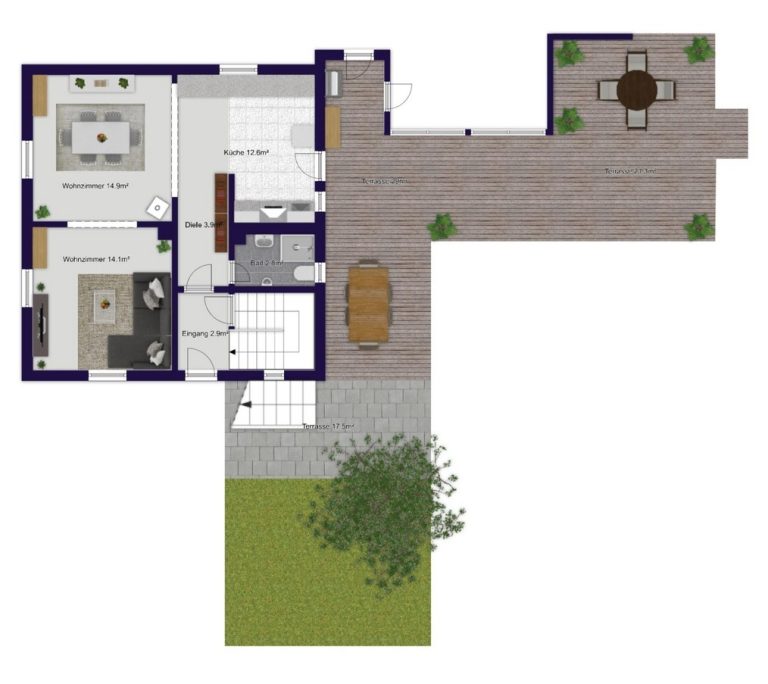 Hirn Immobilien GmbH - Immobilienangebot - Neu-Ulm / Ludwigsfeld - Häuser - Ein Zuhause zum Wohlfühlen – Einfamilienhaus mit privatem Garten