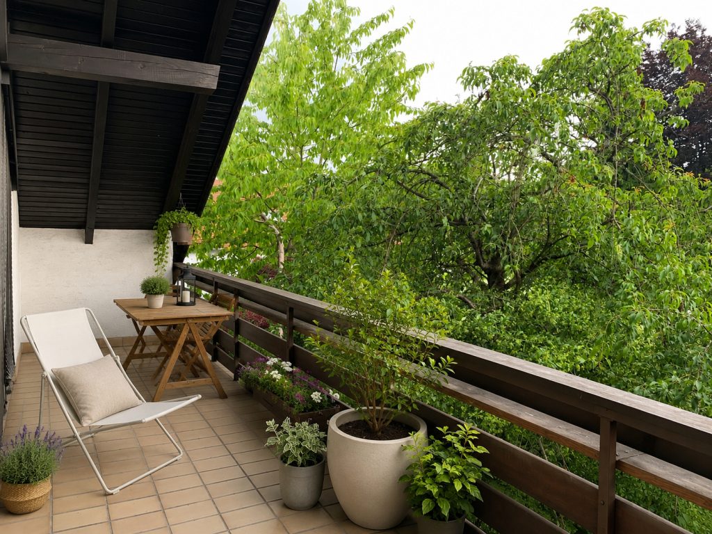 Hirn Immobilien GmbH - Immobilienangebot - Vöhringen/Thal - Wohnungen - 1,5 Zimmer-Studio-Wohnung mit Sauna, Einbauküche und Balkon in Vöhringen/Thal