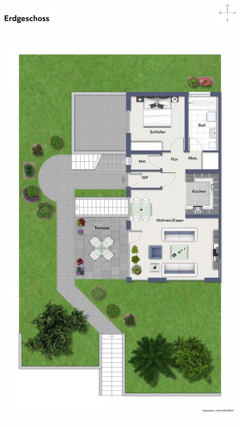 Hirn Immobilien GmbH - Immobilienangebot - Ulm - Häuser - Attraktives Anlageobjekt in Ulm: Doppelhaushälfte mit 3 separaten Wohneinheiten