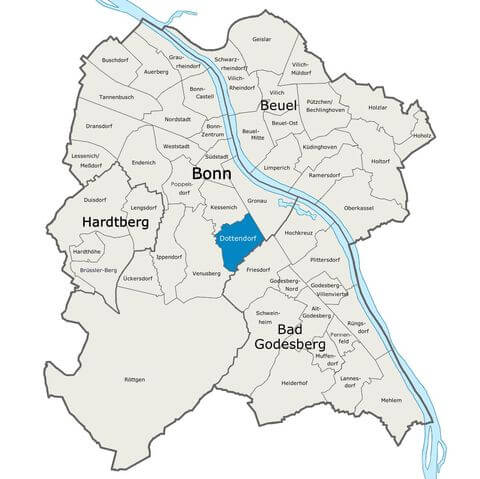 Karte Bonn Dottendorf