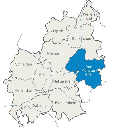 Bad Münstereifel Karte