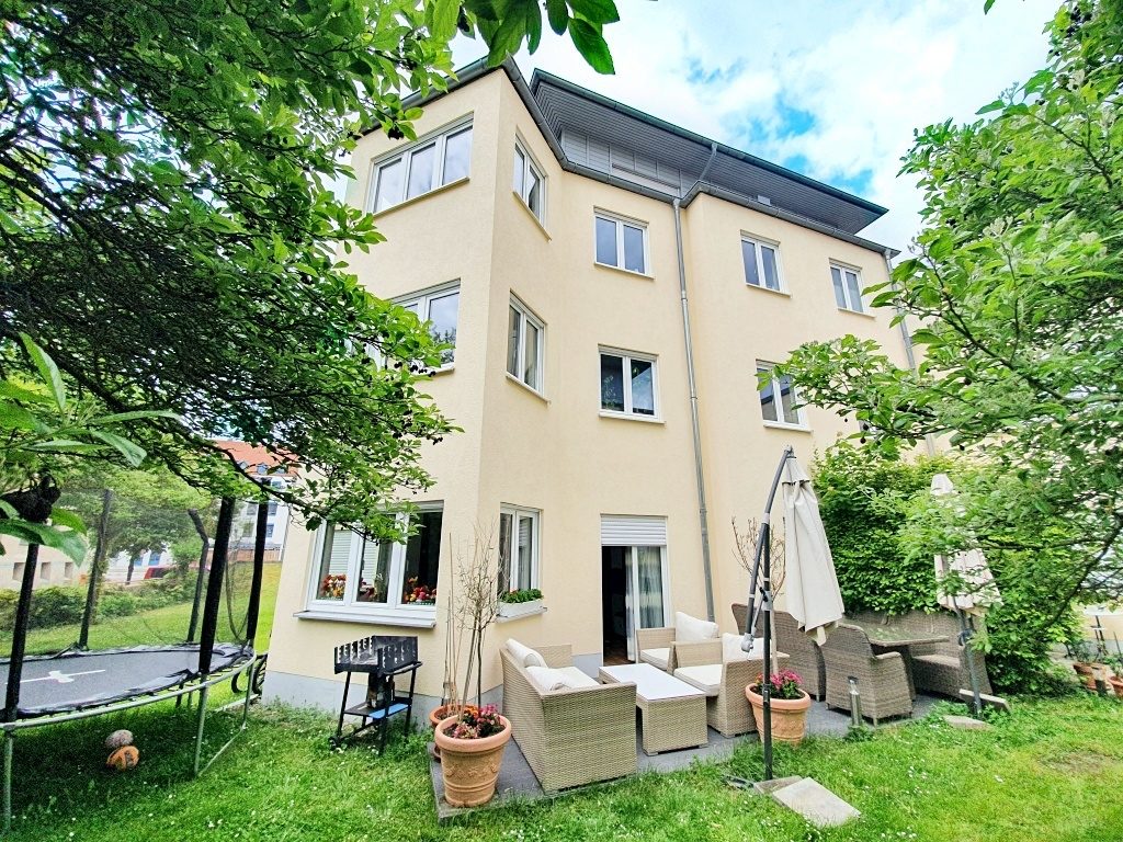 Immobilienangebot - Regensburg - Alle - 3-Zimmer-Wohnung mit Terrasse und Garten in zentraler Lage! Frei nach Vereinbarung!