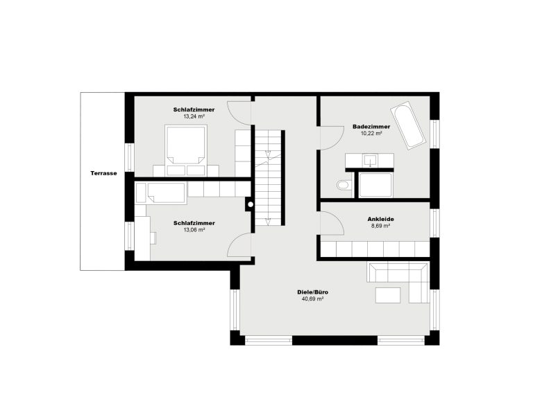 Immobilienangebot - Schwandorf - Alle - Neuwertige und einzigartige DHH mit luxuriöser Ausstattung in Schwandorf. Frei.