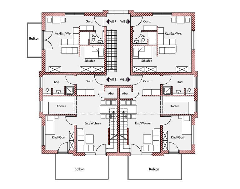 Immobilienangebot - Nittenau - Alle - Attraktives Grundstück mit Baugenehmigung für 8 Wohnungen in ruhiger Lage von Nittenau.