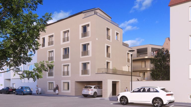 Immobilienangebot - Regensburg - Alle - B2.1 | Neubau: Helle 2-Zimmer-Wohnung in Regensburg - Innerer Osten.