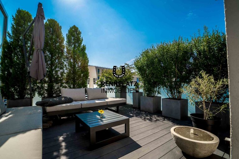 Immobilienangebot - Regensburg - Alle - Luxus Penthouse mit 22 m² Dachterrasse und 2 TG-Stellplätzen in Bestlage im Inneren Westen.