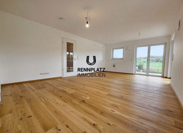 Immobilienangebot - Regensburg - Alle - Erstbezug: 3-Zimmer-Wohnung mit EBK, Terrasse und Blick ins Grüne in Regensburg-Nord. Frei ab 01.06.