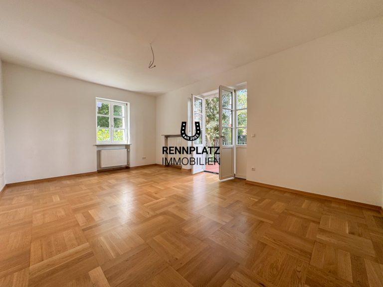 Immobilienangebot - Regensburg - Alle - Erstbezug. Sanierte 3,5-Zimmer-Wohnung mit Altbaucharme und 120 m² Privatgarten am Altstadtrand.