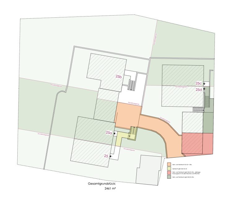 Immobilienangebot - Nittendorf - Alle - Projektiertes Grundstück mit positivem Vorbescheid für 4 DHH und EFH in Nittendorf.