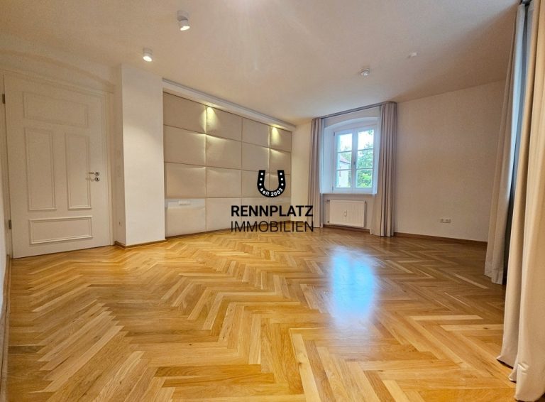 Immobilienangebot - Regensburg - Alle - Luxuriöse 4-Zimmer-Wohnung mit Altbauflair, EBK und 120 m² Garten. Frei.