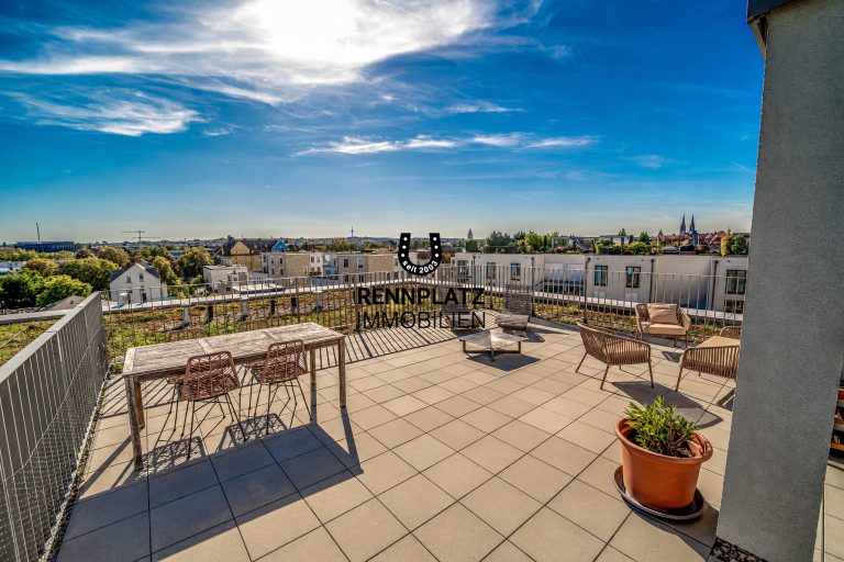 Immobilienangebot - Regensburg - Alle - Exklusives Penthouse mit 108 m² Dachterrasse im Marina Quartier. Kurzfristig frei.