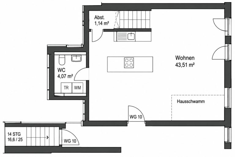 Immobilienangebot - Regensburg - Alle - Exklusive Altstadt-Residenz mit Luxus-EBK und Dachterrassen-Option. Kurzfristig frei.