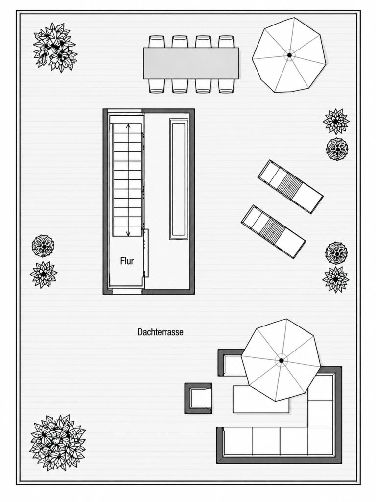 Immobilienangebot - Regensburg - Alle - Exklusives Penthouse mit 108 m² Dachterrasse im Marina Quartier. Kurzfristig frei.