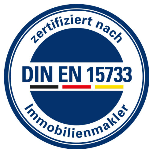 Auszeichnungen - dia-din-en15733-zert - Van Döllen Immobilien