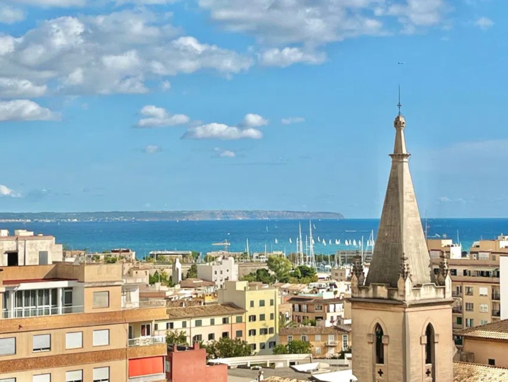 Immobilienangebot - Palma - Wohnen - 8114 - Penthouse mit traumhaftem Blick auf das Meer und die Kathedrale La Seu in Santa Catalina