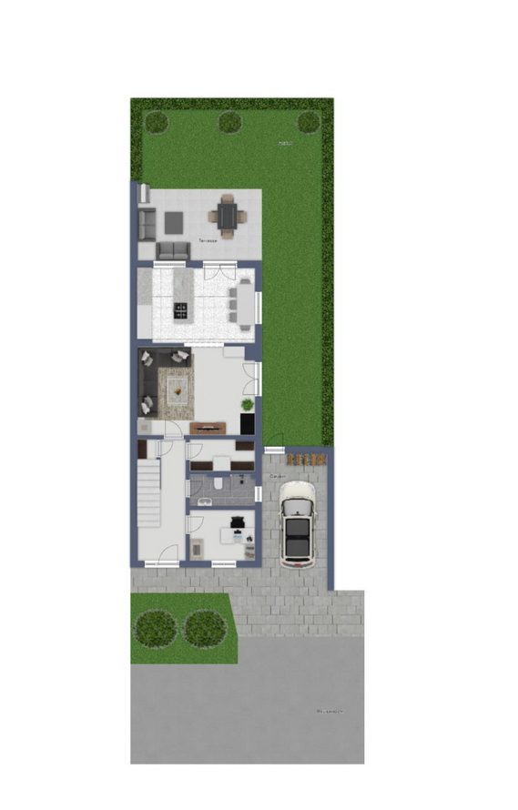 Immobilienangebot - Oldenburg - Wohnen - Moderne Doppelhaushälfte mit 7 Zimmern am Bürgerbusch zu verkaufen!