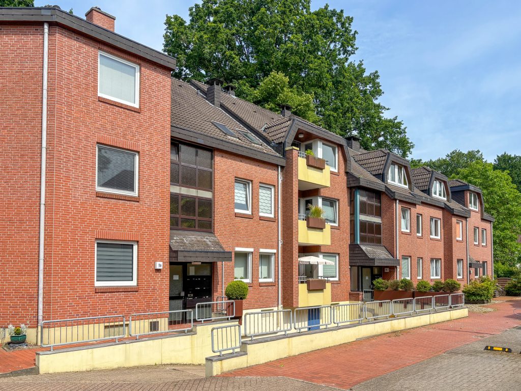 Immobilienangebot - Oldenburg - Wohnen - Gut geschnittene 1-Zimmer-Wohnung mit Balkon und Tiefgarage im beliebtem Stadtteil Eversten