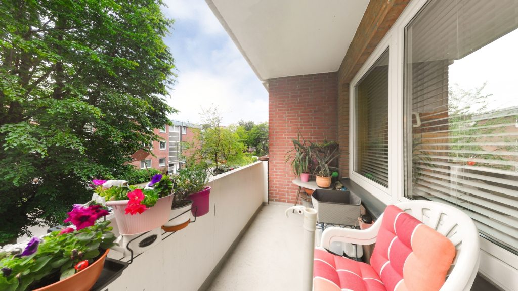 Immobilienangebot - Oldenburg - Wohnen - Gut geschnittene, vermietete 2-Zimmer-Wohnung in Bürgerfelde zu verkaufen!
