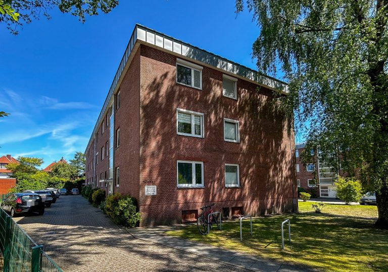 Immobilienangebot - Oldenburg - Wohnen - Gut geschnittene, vermietete 2-Zimmer-Wohnung in Bürgerfelde zu verkaufen!