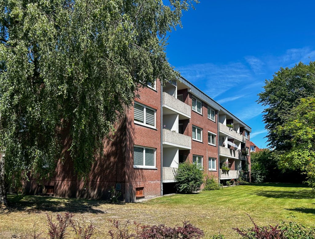 Immobilienangebot - Oldenburg - Wohnen - Gut geschnittene, vermietete 2-Zimmer-Wohnung in Bürgerfelde zu verkaufen!