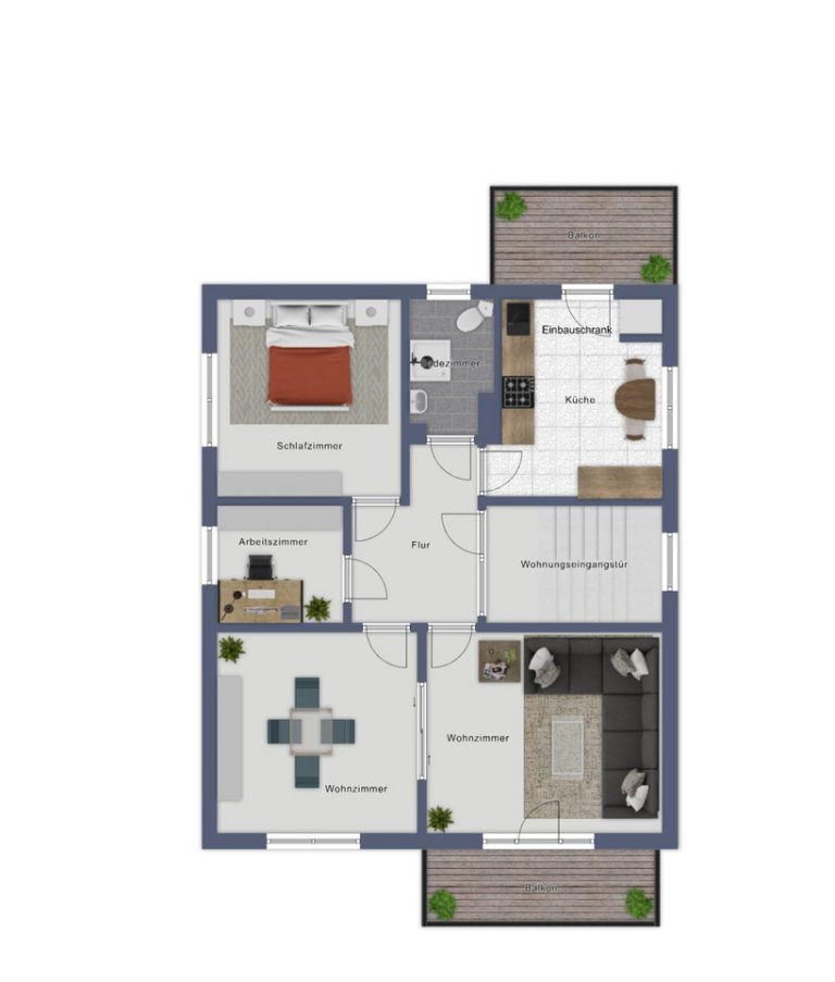 Immobilienangebot - Oldenburg - Wohnen - Repräsentatives 3-Parteienhaus mit Potenzial im Ehnernviertel zu verkaufen!