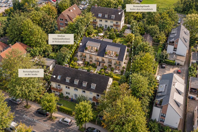 Immobilienangebot - Oldenburg - Grundstück - Projektgrundstück mit Baugenehmigung in Oldenburg-Osternburg!