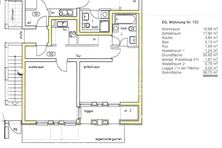 Immobilienangebot - Fürth - Alle - ***2 Zimmer Mietwohnung mit Gartenanteil und Tiefgarage***
