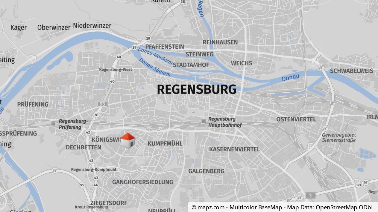 Immobilienangebot - Regensburg - Alle - TOP MODERNES WOHNUNGSPAKET / WG ODER EINZELNE WOHNUNGEN